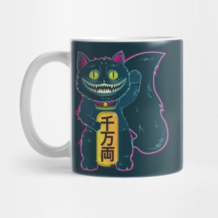 The Cheshire Maneki-Neko Mug